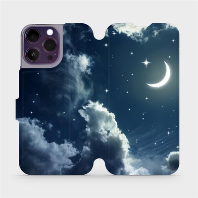 Mobiwear - Apple iPhone 14 Pro Max - V145P Noční obloha s měsícem