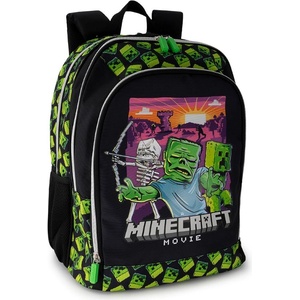 Panini Ученическа раница Panini Minecraft - Movie, Черна (73533)