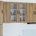 vidaXL Стенен стъклен шкаф PORTO 2 pcs Дъб Инженерно дърво (885354)
