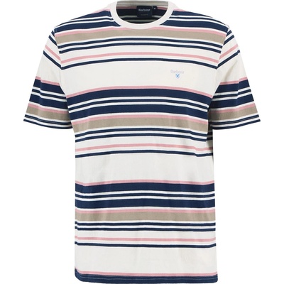 Barbour Тениска Barbour Aickmen Tailored Striped T-Shirt - Whisper White