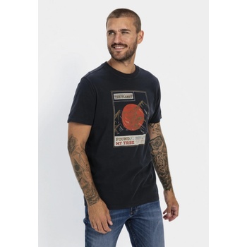 Camel Active 1/2 night blue check