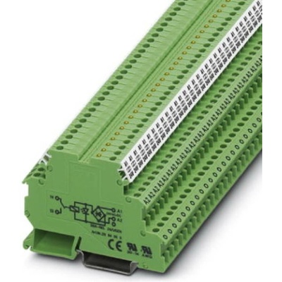 Phoenix Contact DEK-REL- 5/O/1 reléová svorkovnice , 5 V/DC, 5 V/AC, 3 A, 1 spínací kontakt, 10 ks