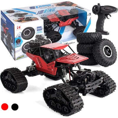 RC terénne auto Rock Crawler 4x4 2v1 – červené