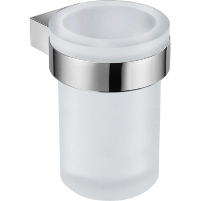 Jika Pure Sklenička s držákem chrom/matné sklo H3823B10040001 – Zboží Dáma