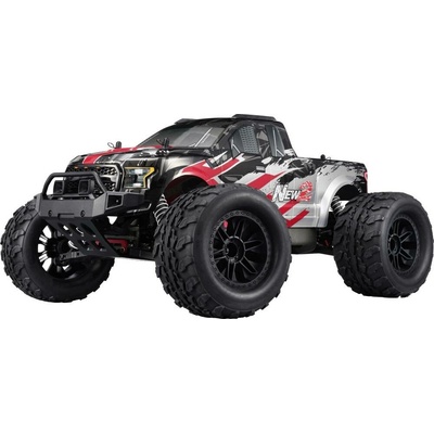 Reely NEW2 Super Combo V2 komutátorový 1:10 RC model auta elektrický monster truck 4WD (4x4) 100% RtR 2,4 GHz vč. akumul