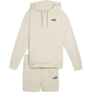 Image 1 of PUMA Дамски анцуг Puma Short Hooded Relaxed Sweat Suit 7 T Tracksuit Womens - Alpine Snow