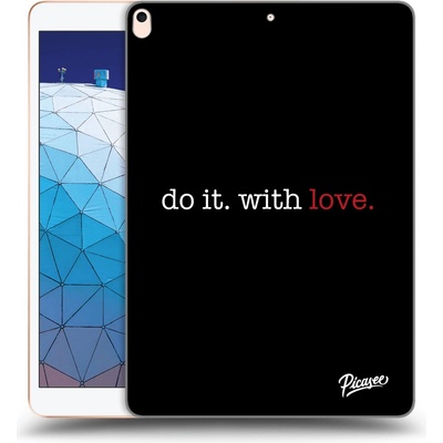 Picasee silikonový černý obal pro Apple iPad Air 10.5" 2019 3.gen Do it. With love.