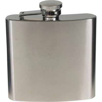 Ploskačka OZ chrom mat strieborná 170 6 ml