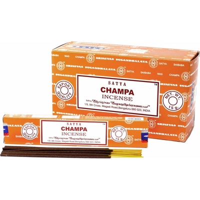 Satya Vonné Tyčinky Champa 15 g