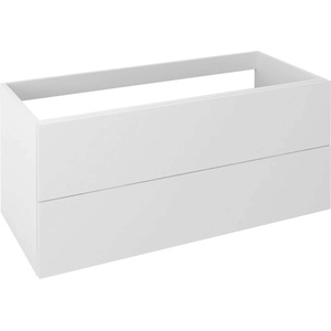 SAPHO Treos - Шкафче за умивалник 110x53x51 см, 2 чекмеджета, матово бяло TS110-3131 (TS110-3131)