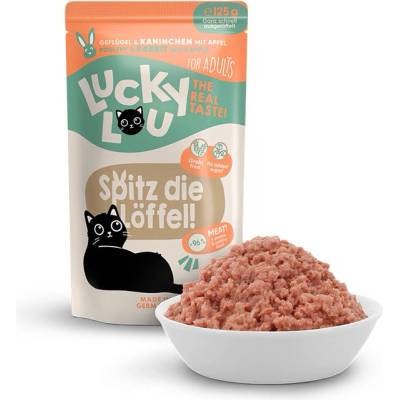 Lucky Lou Lifestage Adult s drůběžím a králičím masem 125 g