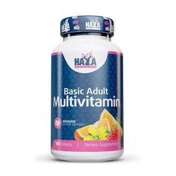 Haya Labs Витамини и минерали Basic Adult Multivitamin, 100 таблетки, 58