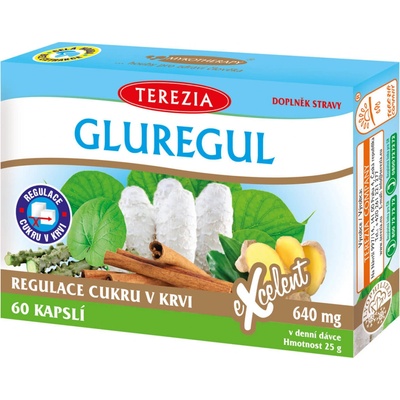 Terezia Gluregul 640 mg 60 kapsúl