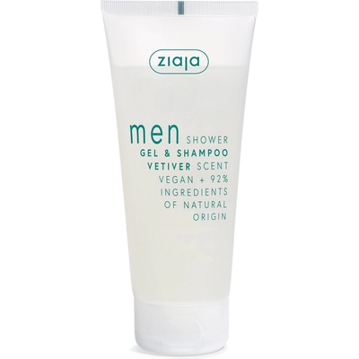 Ziaja Men / Yego sprchovací gél a šampón 2v1 vetiver 200 ml