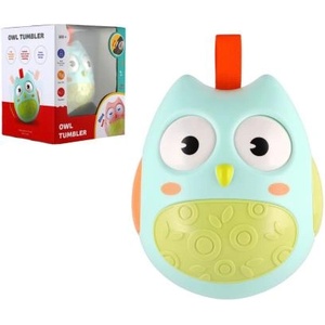 Teddies Roly Poly сова пластмаса 11см със звук (00861989)