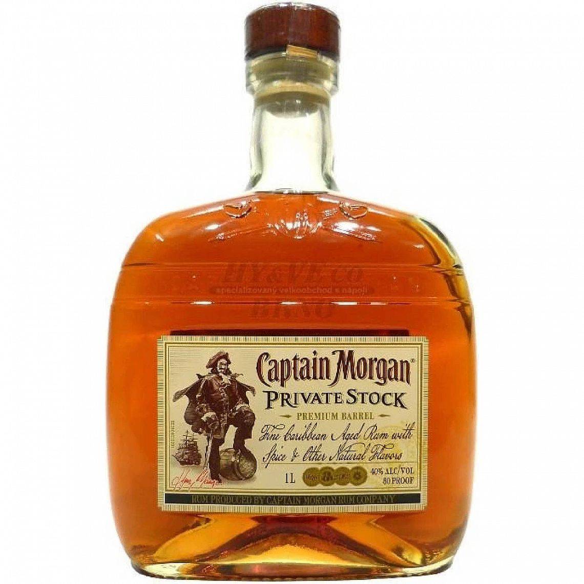 captain morgan private stock 1 l - Heureka.cz
