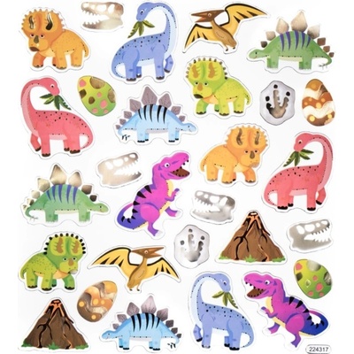 DP Craft Samolepky dinosauři 28ks
