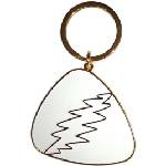 The Grateful Dead White Plectrum Ключодържател (GRATEKEY05)
