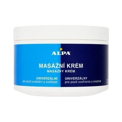 Alpa masážní krém univerzální 250 ml