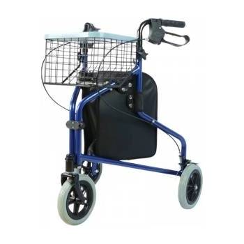 Reha Fund Practical tricycle walker with basket and bag - RF-621