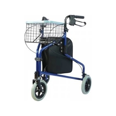 Reha Fund Practical tricycle walker with basket and bag - RF-621