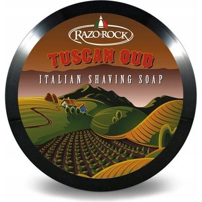 RazoRock Tuscan Oud krémové mýdlo na holení 150 ml