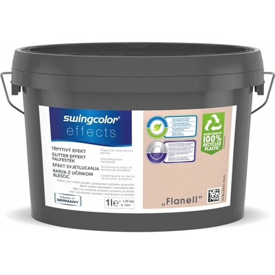 Swingcolor Barva s efektem třpytivým 1 l flanell matná 1 l 6196.U0001.8545