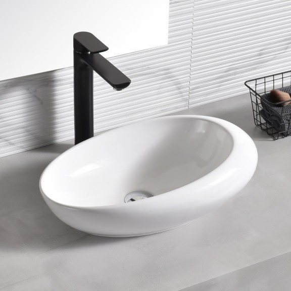 Inter Ceramic Порцеланов умивалник за плот icb 493w