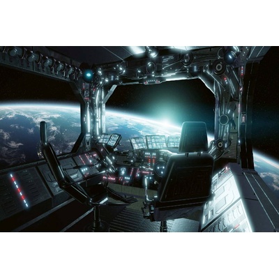 DIMEX ART Флизелинов фототапет космически кораб 375 x 250 см