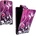 Sony Xperia Z Ultra Purple Butterfly Flip Калъф + Протектор