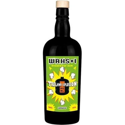 Warehouse #1 Overproof White Rum Trelawny Explosion HGML 63% 0,7 l (holá láhev)