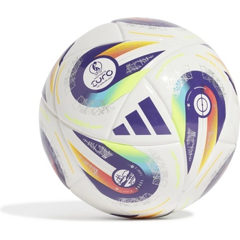 Image 1 of Adidas Euros 2025 Mini Ball Adults - White/Purple