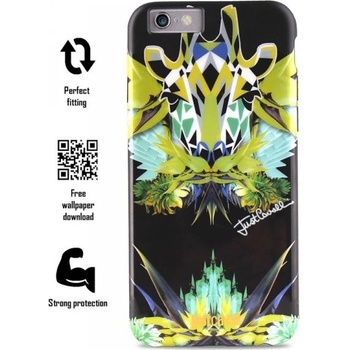 Pouzdro JUST CAVALLI Leo Giraffa Cover - iPhone 6s / iPhone 6 černé