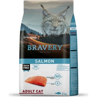 BRAVERY cat ADULT salmon 7 kg
