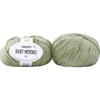 Drops Baby Merino 50 zelená šalvěj