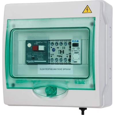 Vágner Pool Elektropneumatické ovládání BADU-JET , 6-10A (2,5 - 4,5 kW), 3f
