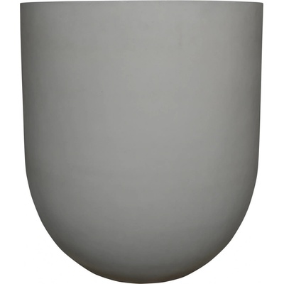 PotteryPots Kvetináč Jumbo Lex, dymovo sivý 99.5 x 90 cm