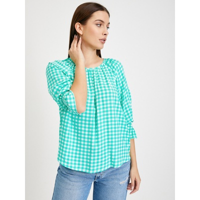 orsay Светлозелена блуза на каре ORSAY Orsay | Zelen | ЖЕНИ | XS
