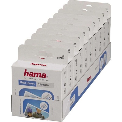 Hama fotorůžky samolepící, transparentní, viskóza/papír, 500 ks