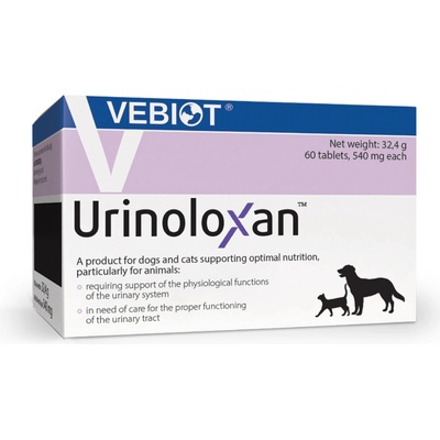 Urinoloxan pro psy a kočky 60 tbl Vebiot