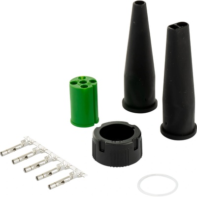 Konektor ASPÖCK 5-pin bajonet pro zadní světla 12V zelená