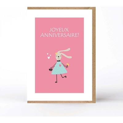 20328 PŘÁNÍ S OBÁLKOU / JOYEUX ANNIVERSAIRE!