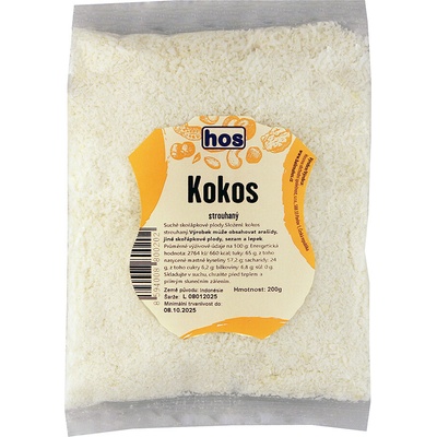 HOS Kokos strúhaný 200 g