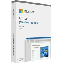 Microsoft Office 2024 pre domácnosti SK krabicová verzia EP2-06871 nová licencia