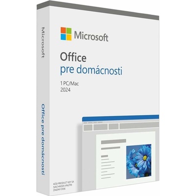 Microsoft Office 2024 pre domácnosti SK krabicová verzia EP2-06871 nová licencia