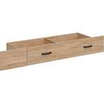 Black Red White Чекмедже за легло LARA 90x200 - беларуска пепел (S463-SZU-JBE)