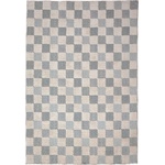 Flair Rugs Син килим със смес от памук подходящ за пране 116x170 cm Muted Checkerboard - Flair Rugs (503119382814)