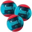 Kong Dog Squeezz Action Lopta s pískatkom M 3 ks