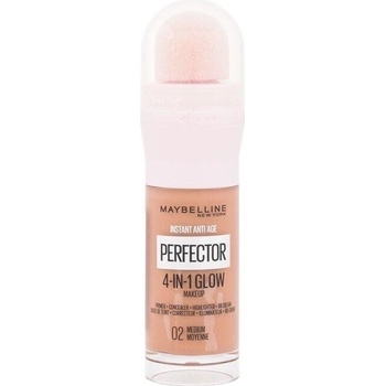 Maybelline New York Instant Perfector 4-in-1 Glow 02 Medium rozjasňujúci make-up 20 ml