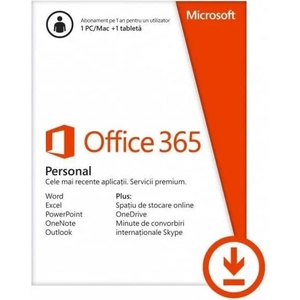 Microsoft Office 365 Personal 32/64bit Multilanguage (1 User/1 Year) QQ2-00012